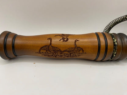 Genuinely Amish Crafted Goose Call with Lanyard - Honker