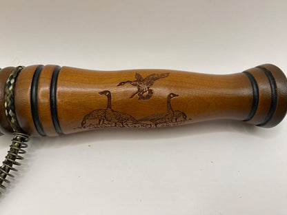 Genuinely Amish Crafted Goose Call with Lanyard - Honker