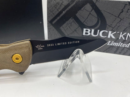Buck USA 842 Sprint Ops Pro 2022 Limited Edition Knife with Pocket Clip, S45VN !