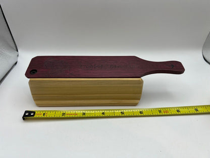 Wooden Amish Crafted "Light Em Up" Limited Edition 2022 Turkey Box Call