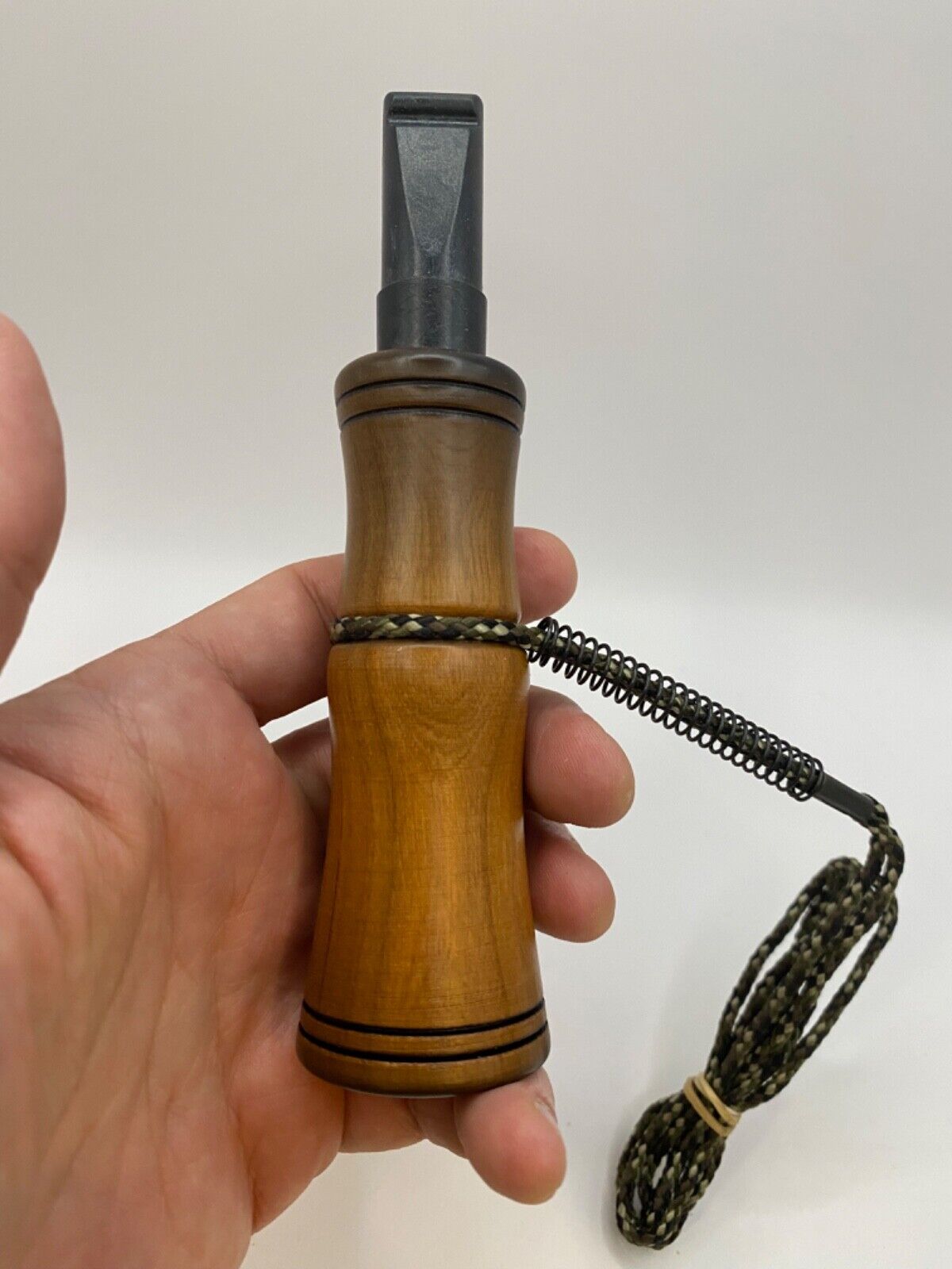 Wooden Amish Crafted Son Rize Crow Call - Big, Full Sound