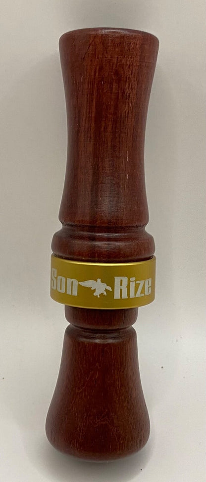 Wooden Amish Crafted Son Rize Duck Call - Big, Full Sound - New, Unused!
