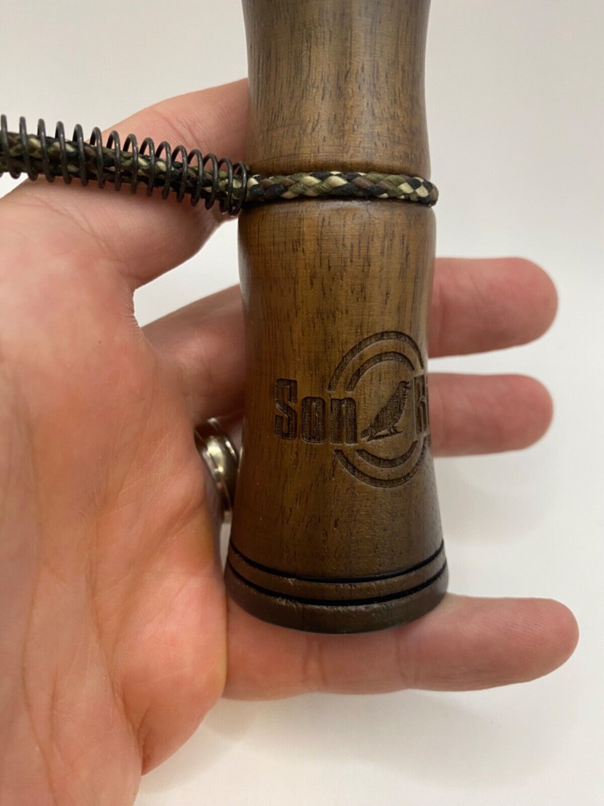 Wooden Amish Crafted Son Rize Crow Call - Big, Full Sound