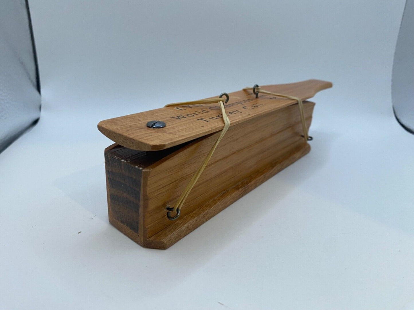 Wooden Amish Crafted Limited "Lynch's Champion" Turkey Box Call - 2024