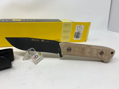 Buck USA 104 "Compadre Camp Knife" Fixed Blade Knife with Sheath - New In Box!