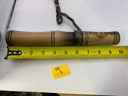 Wooden Amish Crafted Son Rize Buck / Deer Grunt Call - All Wood, Deep Sound!