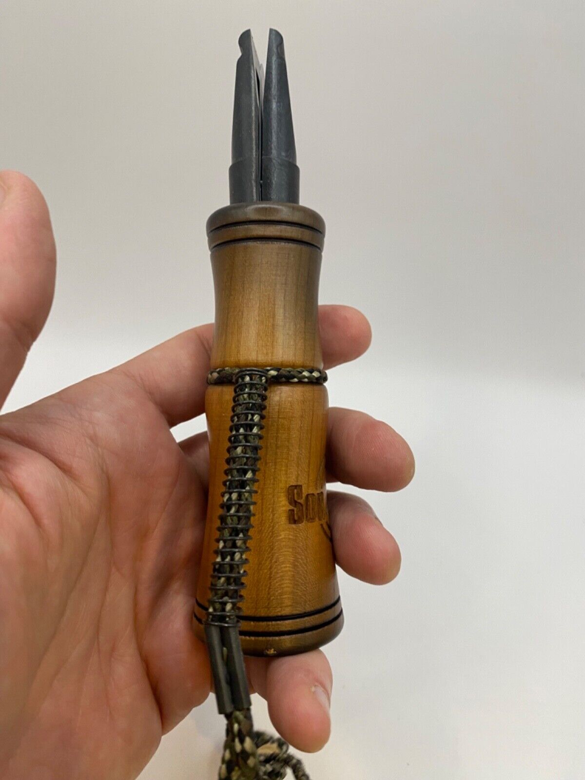 Wooden Amish Crafted Son Rize Crow Call - Big, Full Sound