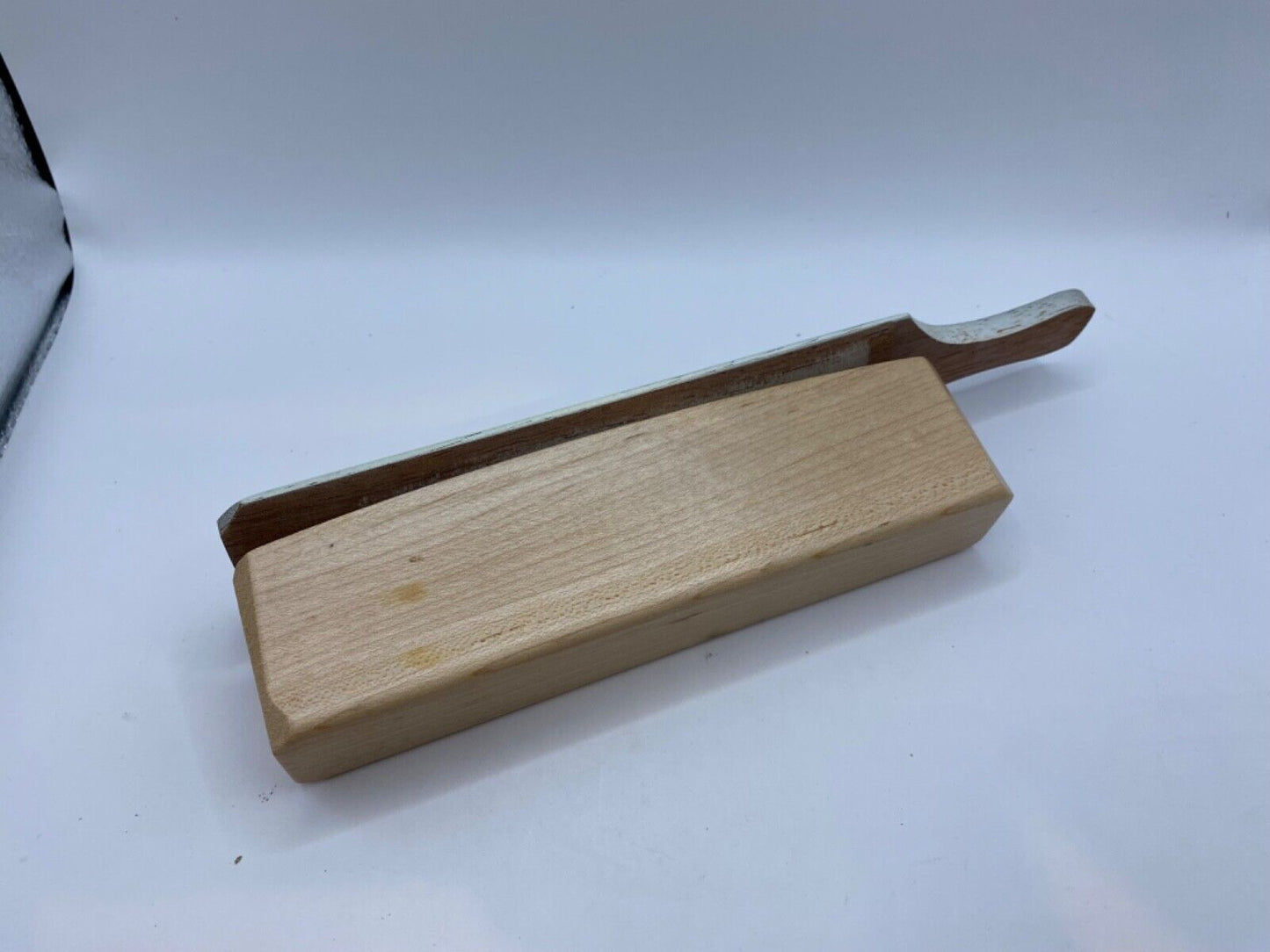 Wooden Amish Crafted Painted Lid Turkey Box Call - Turkey Scene
