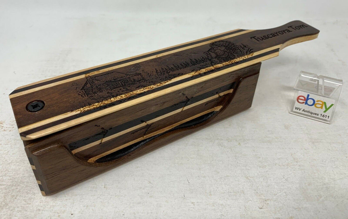 Genuinely Amish Crafted "Tuscarora Tom" Turkey Box Call