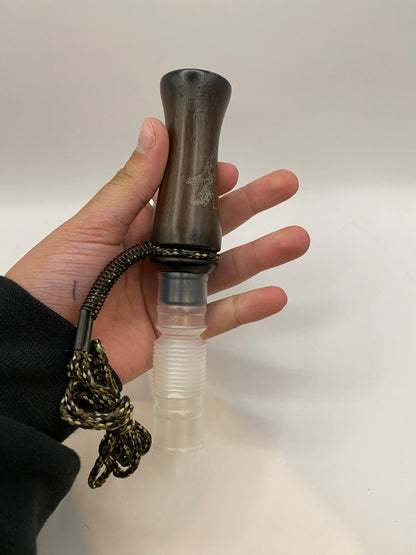 Genuinely Amish Crafted Wooden Coyote Howler Call with Lanyard - New, Unused!