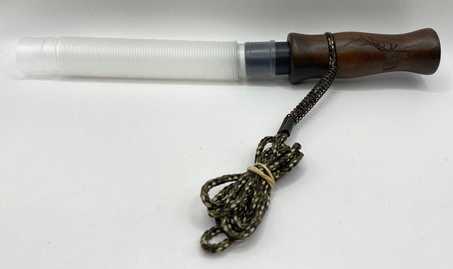 Genuinely Amish Crafted Wooden Elk Bugle Call with Lanyard