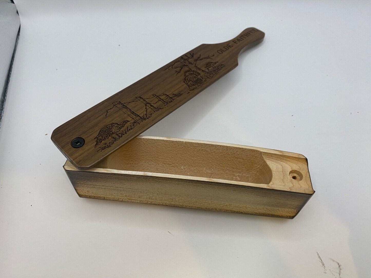 Genuinely Amish Crafted "Old Faithful" Turkey Box Call
