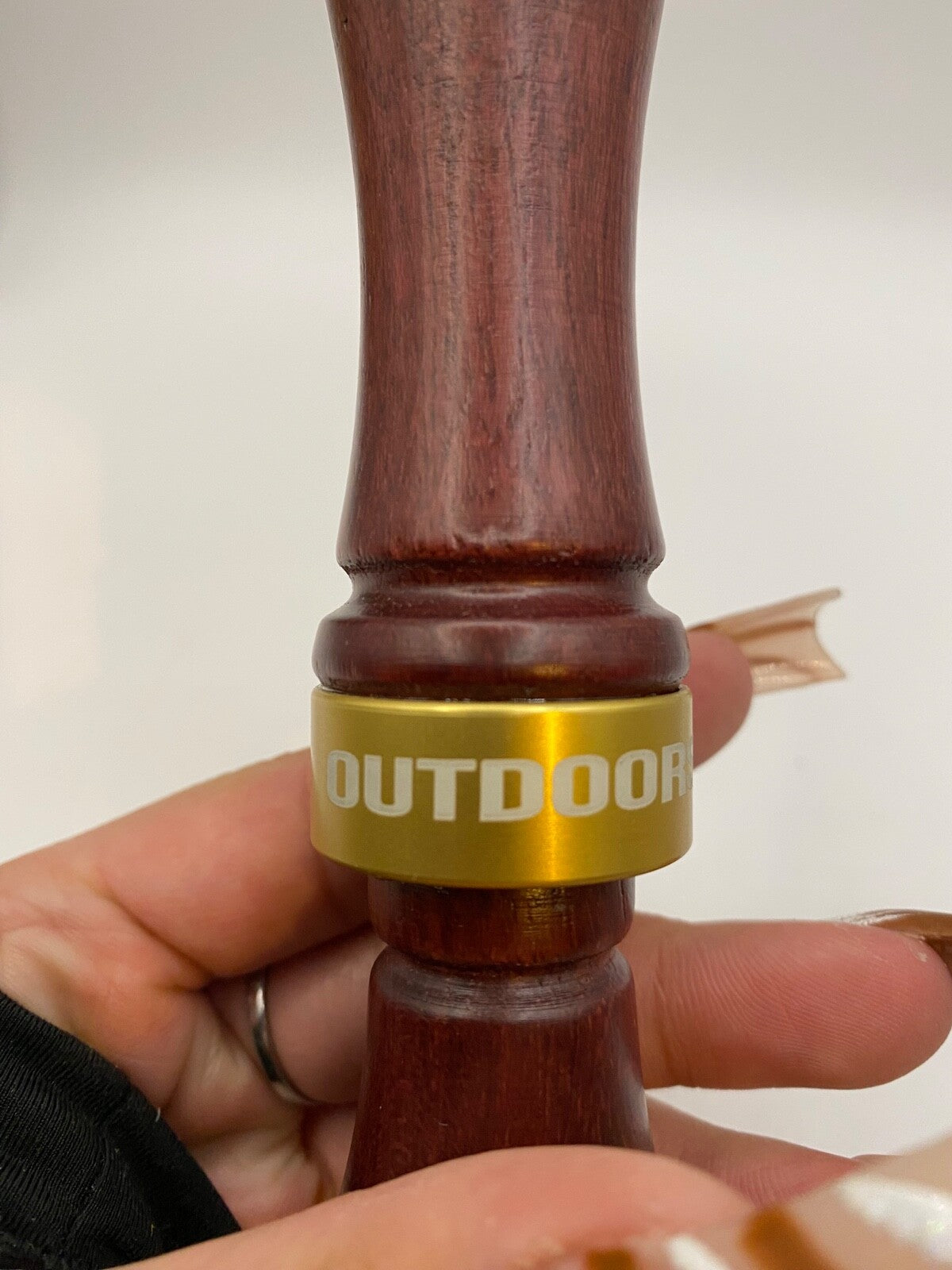 Wooden Amish Crafted Son Rize Duck Call - Big, Full Sound - New, Unused!
