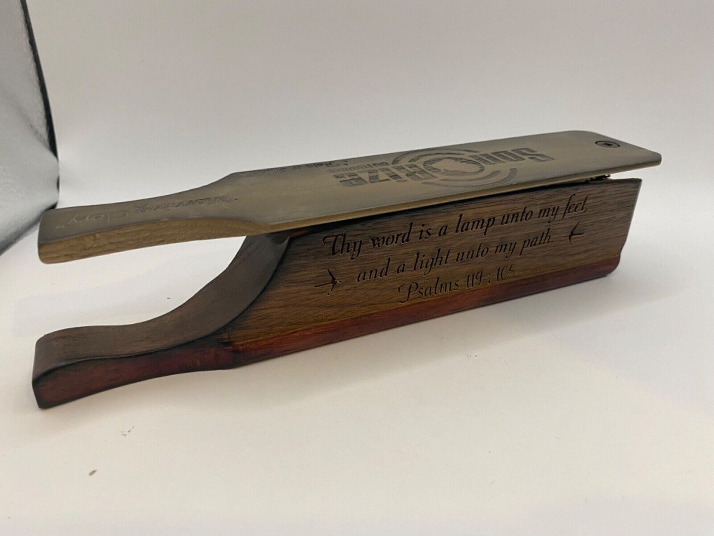 Wooden Amish Crafted Custom Engraved "Son Rize" Turkey Box Call - 2024