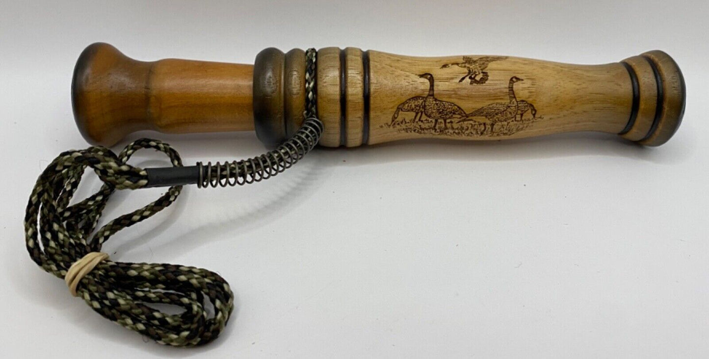 Genuinely Amish Crafted Goose Call with Lanyard - Honker