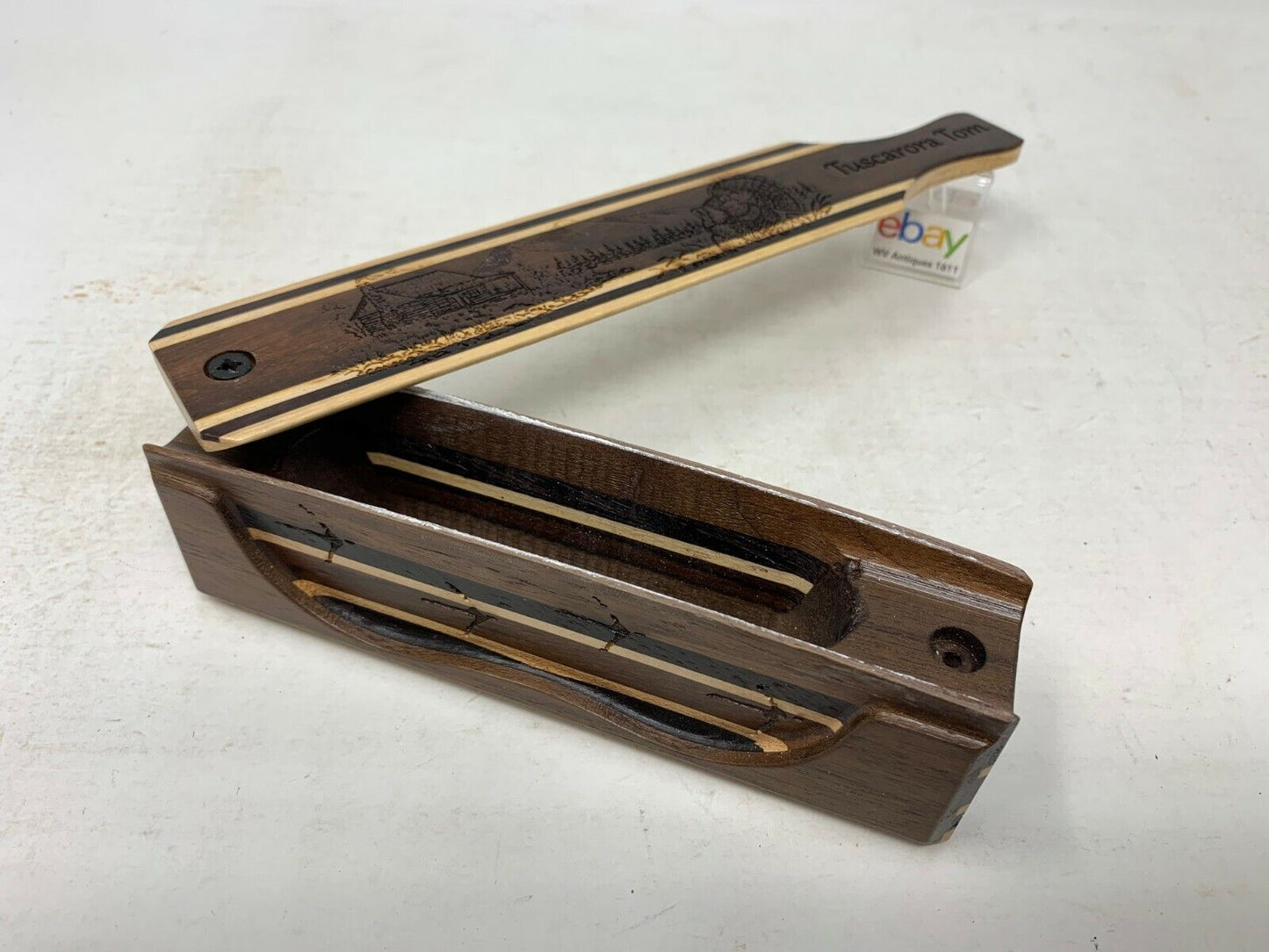 Genuinely Amish Crafted "Tuscarora Tom" Turkey Box Call
