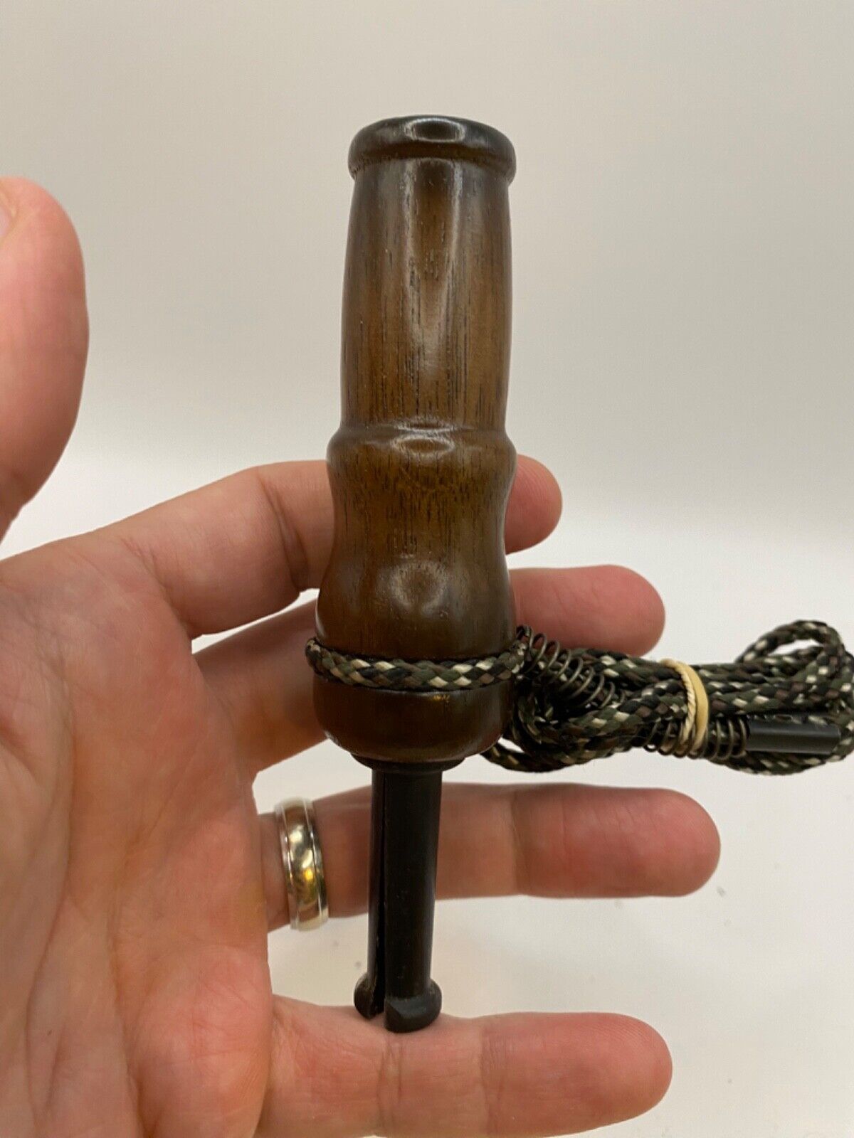 Genuinely Amish Crafted Female Elk Cow Call with Lanyard