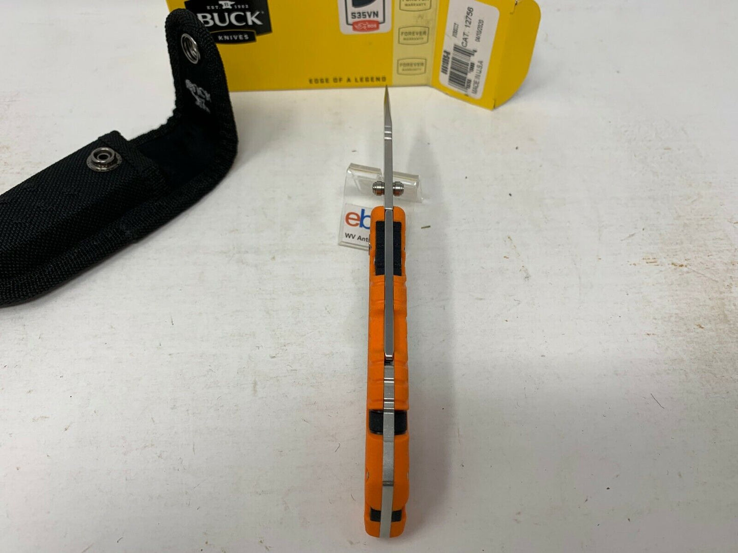 Buck USA 661 Small Pursuit PRO Folding Hunting Knife with Sheath - New In Box!