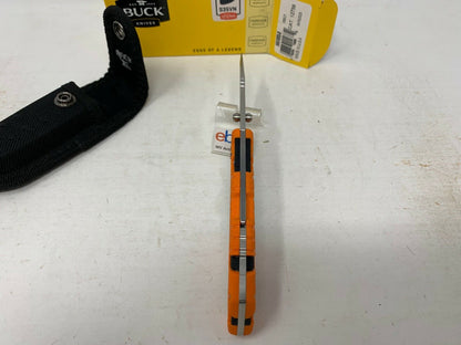 Buck USA 661 Small Pursuit PRO Folding Hunting Knife with Sheath - New In Box!