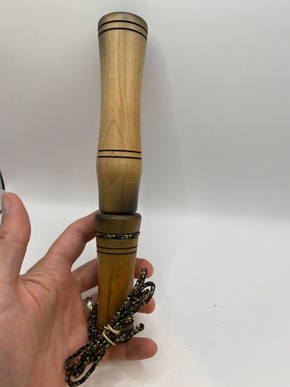 Wooden Amish Crafted Son Rize Buck / Deer Grunt Call - All Wood, Deep Sound!