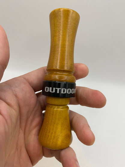 Wooden Amish Crafted Son Rize Duck Call - Big, Full Sound - New, Unused!