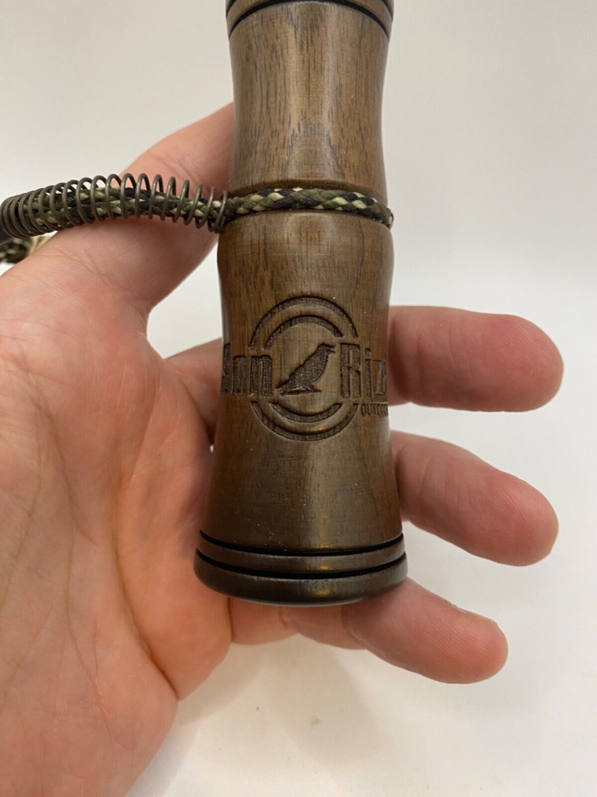 Wooden Amish Crafted Son Rize Crow Call - Big, Full Sound