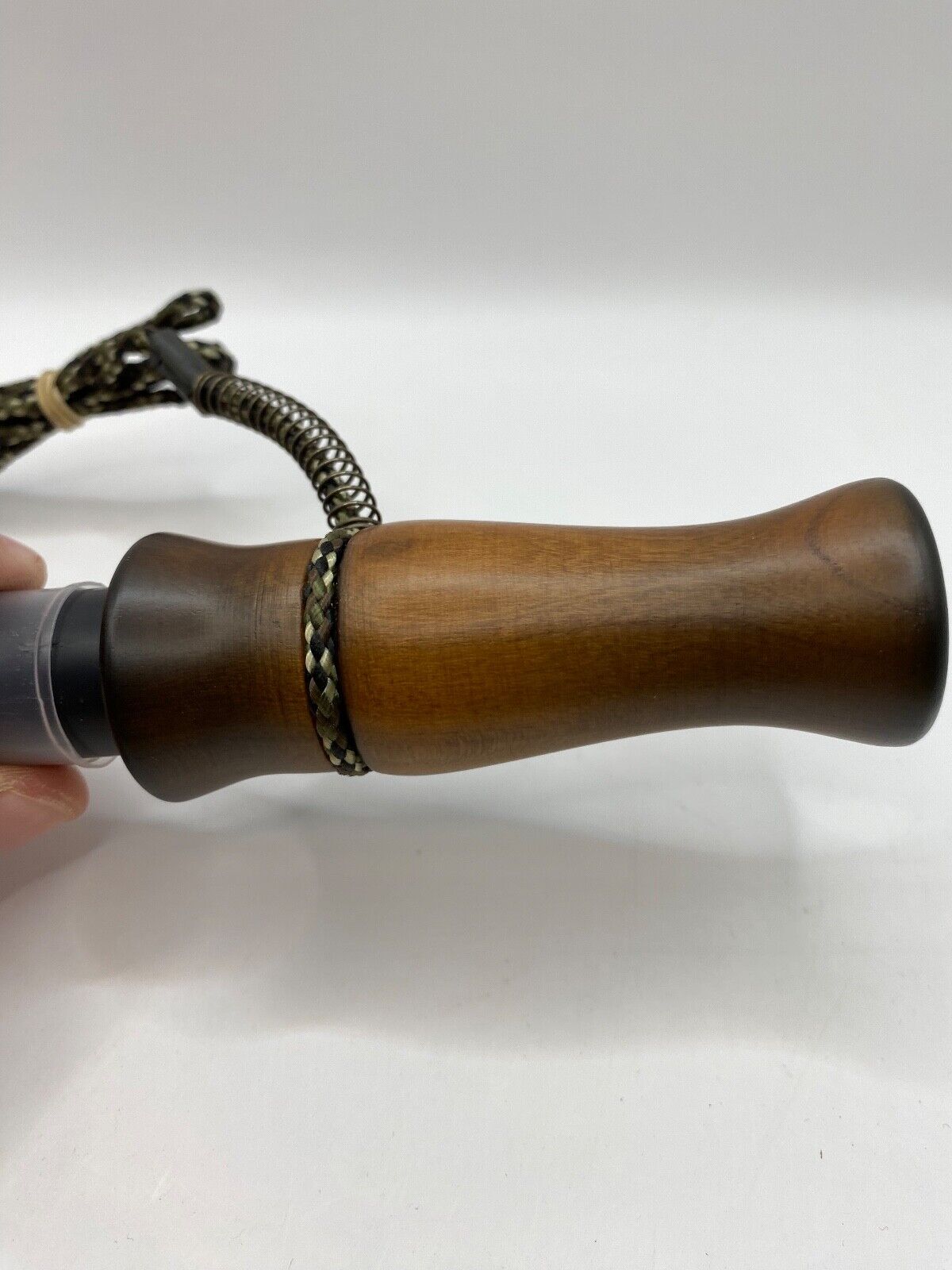 Genuinely Amish Crafted Wooden Elk Bugle Call with Lanyard