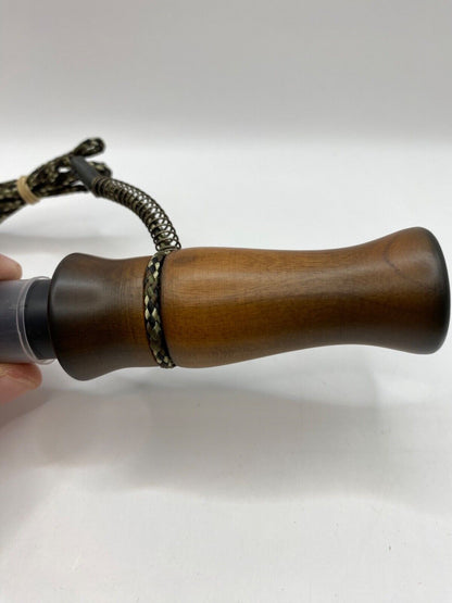 Genuinely Amish Crafted Wooden Elk Bugle Call with Lanyard