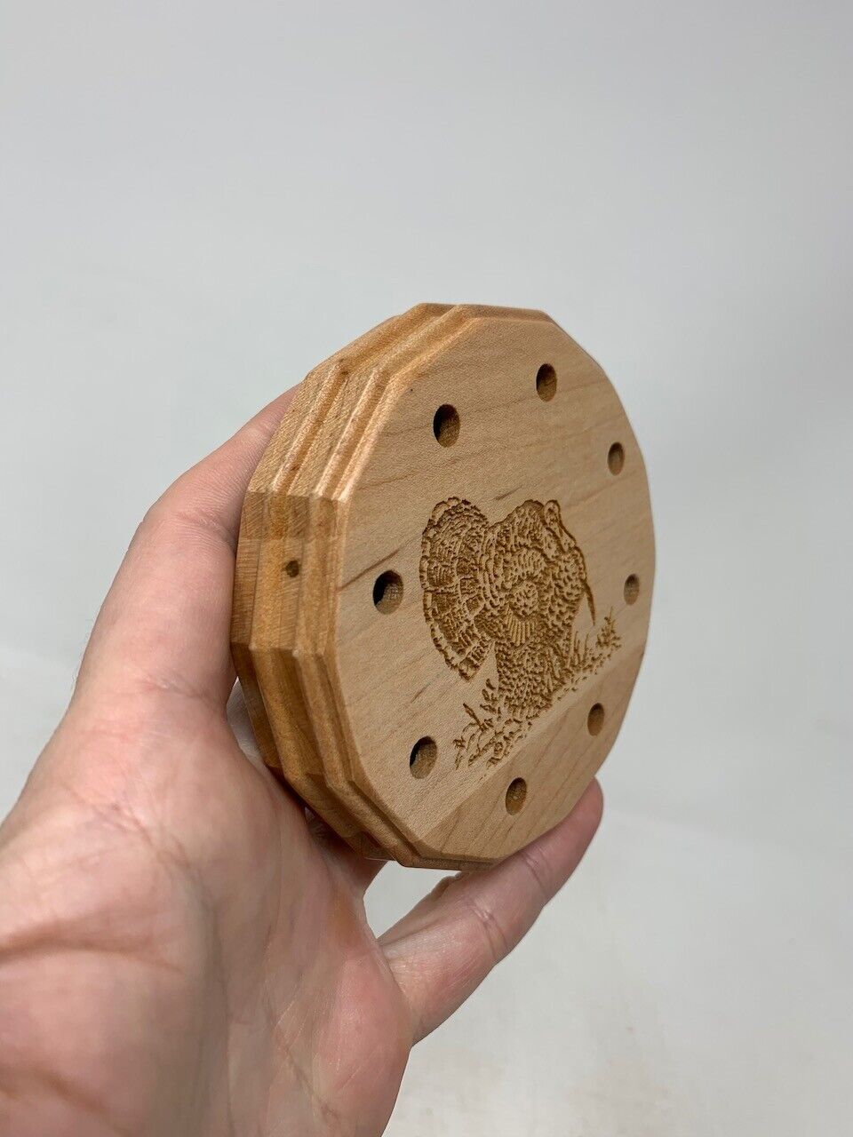 Genuinely Amish Crafted Turkey Friction Call with Striker