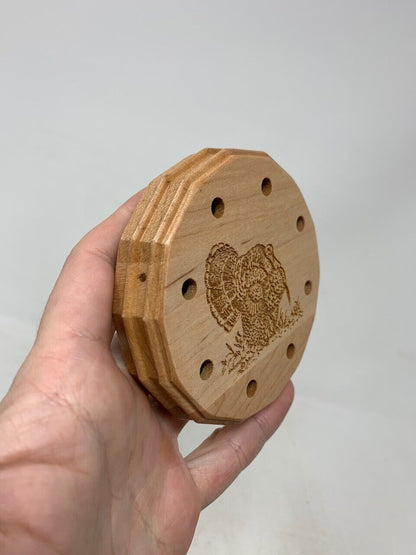 Genuinely Amish Crafted Turkey Friction Call with Striker
