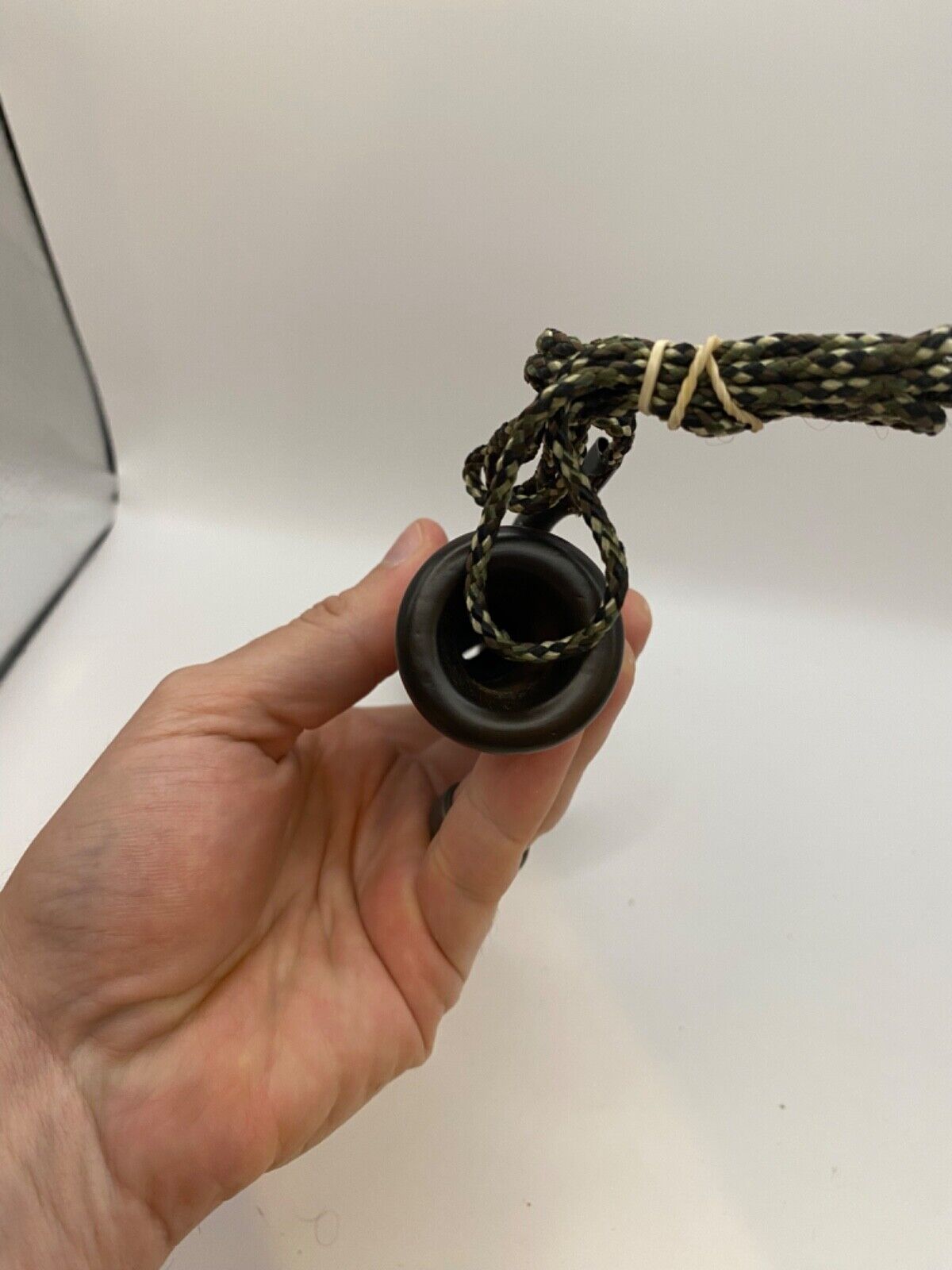 Genuinely Amish Crafted Goose Call with Lanyard - Honker
