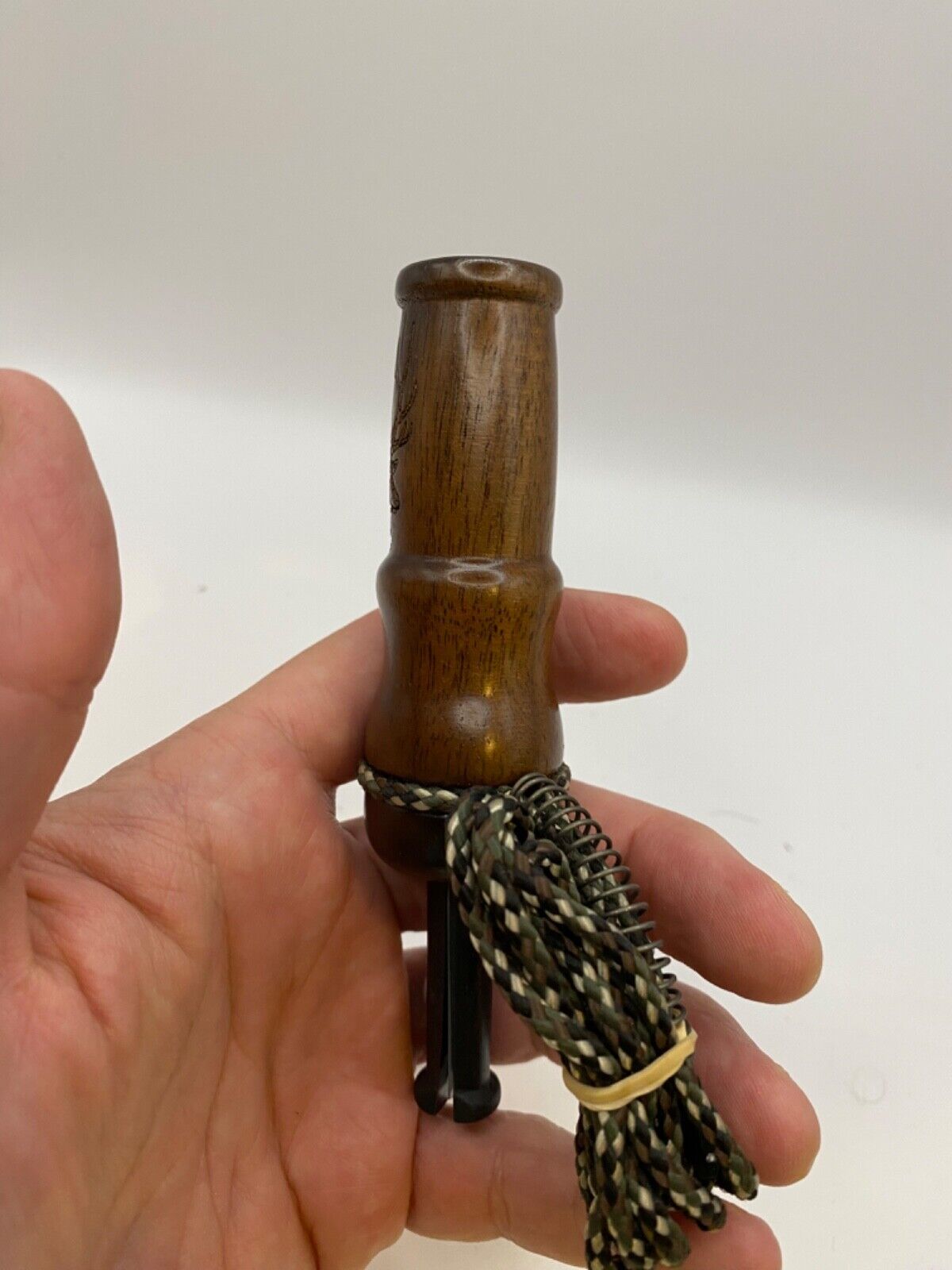 Genuinely Amish Crafted Female Elk Cow Call with Lanyard