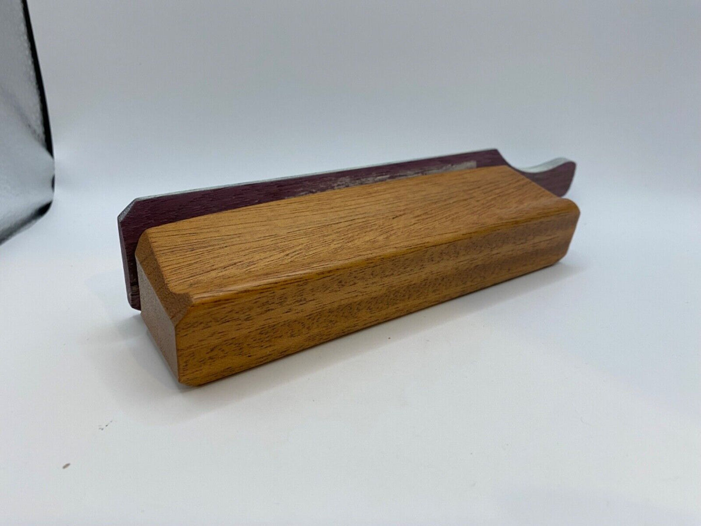 Wooden Amish Crafted Painted Lid Turkey Box Call - Winter Scene