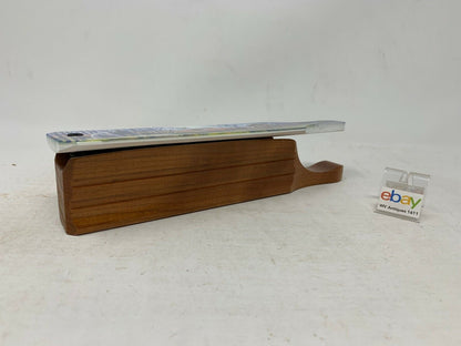 Wooden Amish Crafted Painted Lid Turkey Box Call - Wildlife Scene