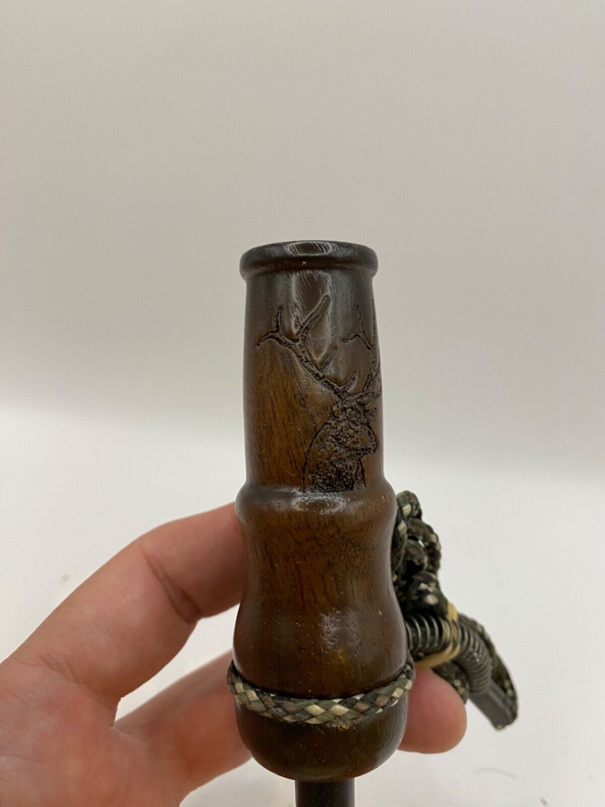 Genuinely Amish Crafted Female Elk Cow Call with Lanyard