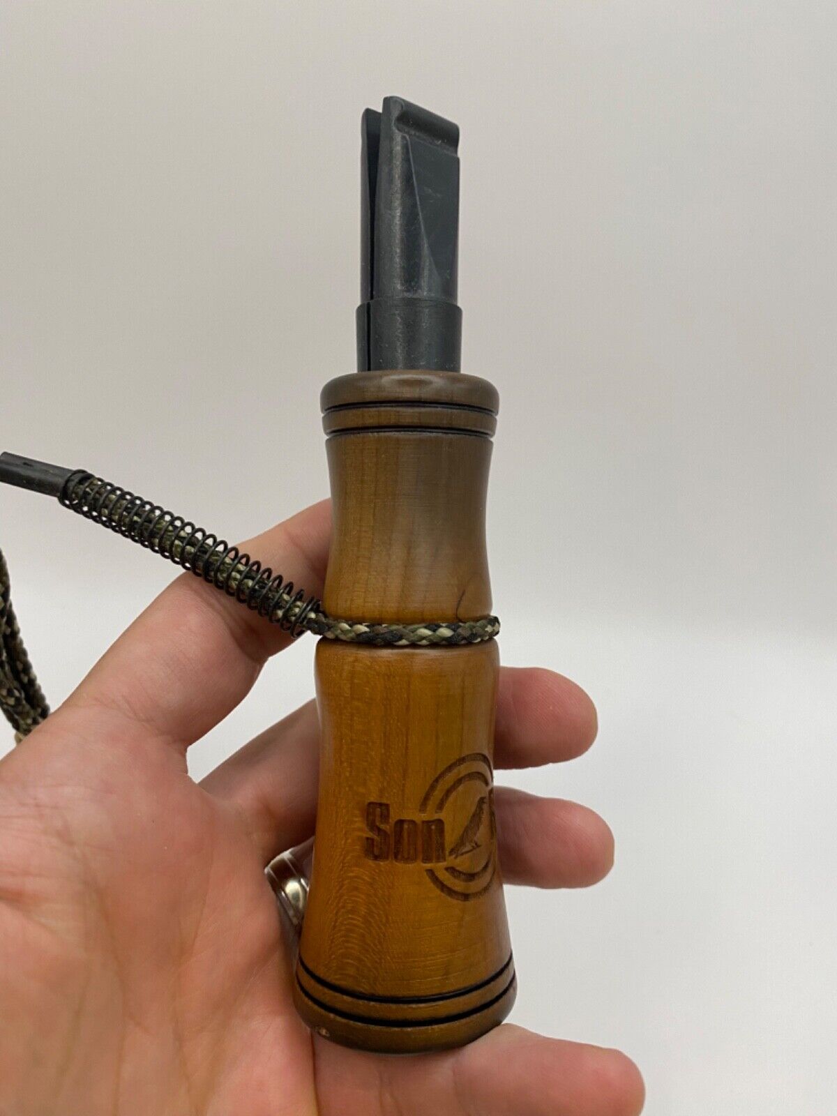 Wooden Amish Crafted Son Rize Crow Call - Big, Full Sound