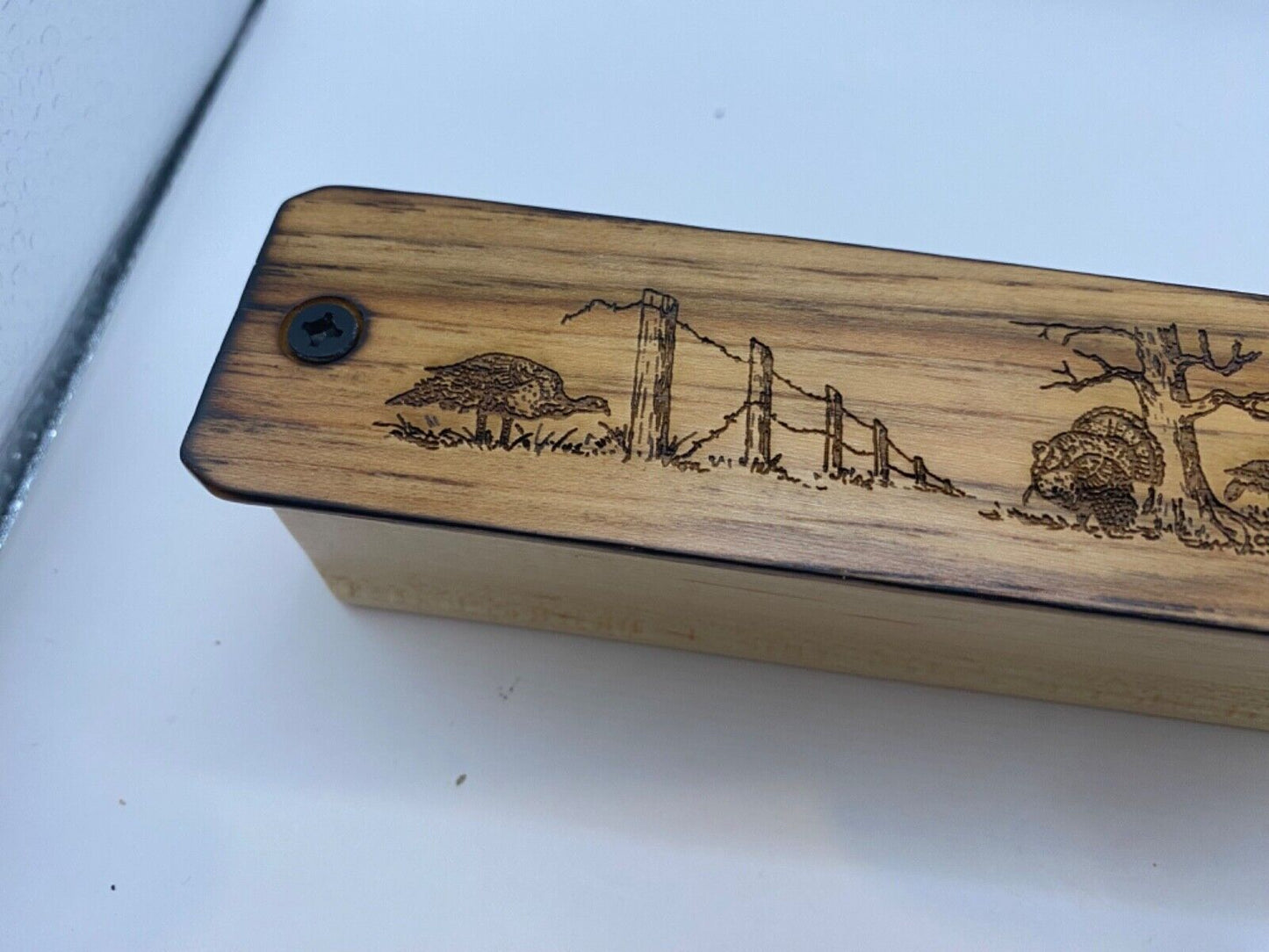 Genuinely Amish Crafted "Old Faithful" Turkey Box Call