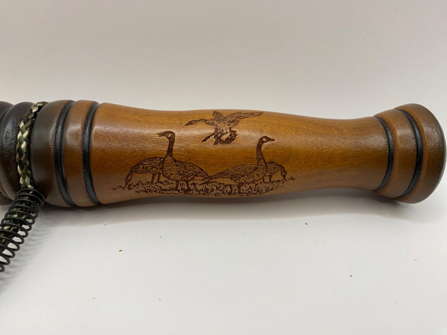 Genuinely Amish Crafted Goose Call with Lanyard - Honker