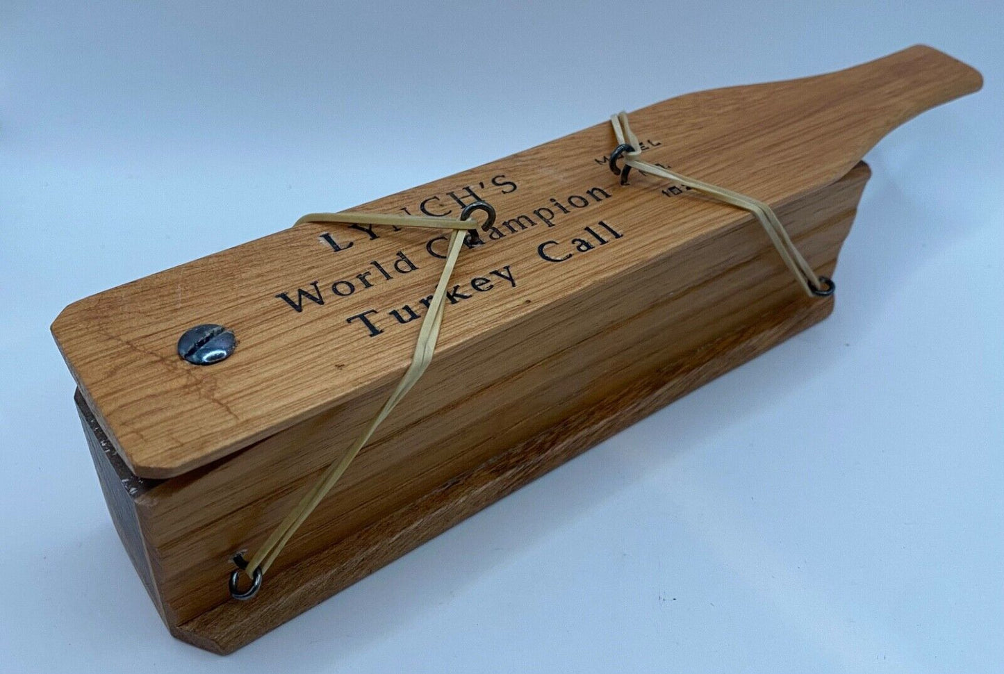 Wooden Amish Crafted Limited "Lynch's Champion" Turkey Box Call - 2024