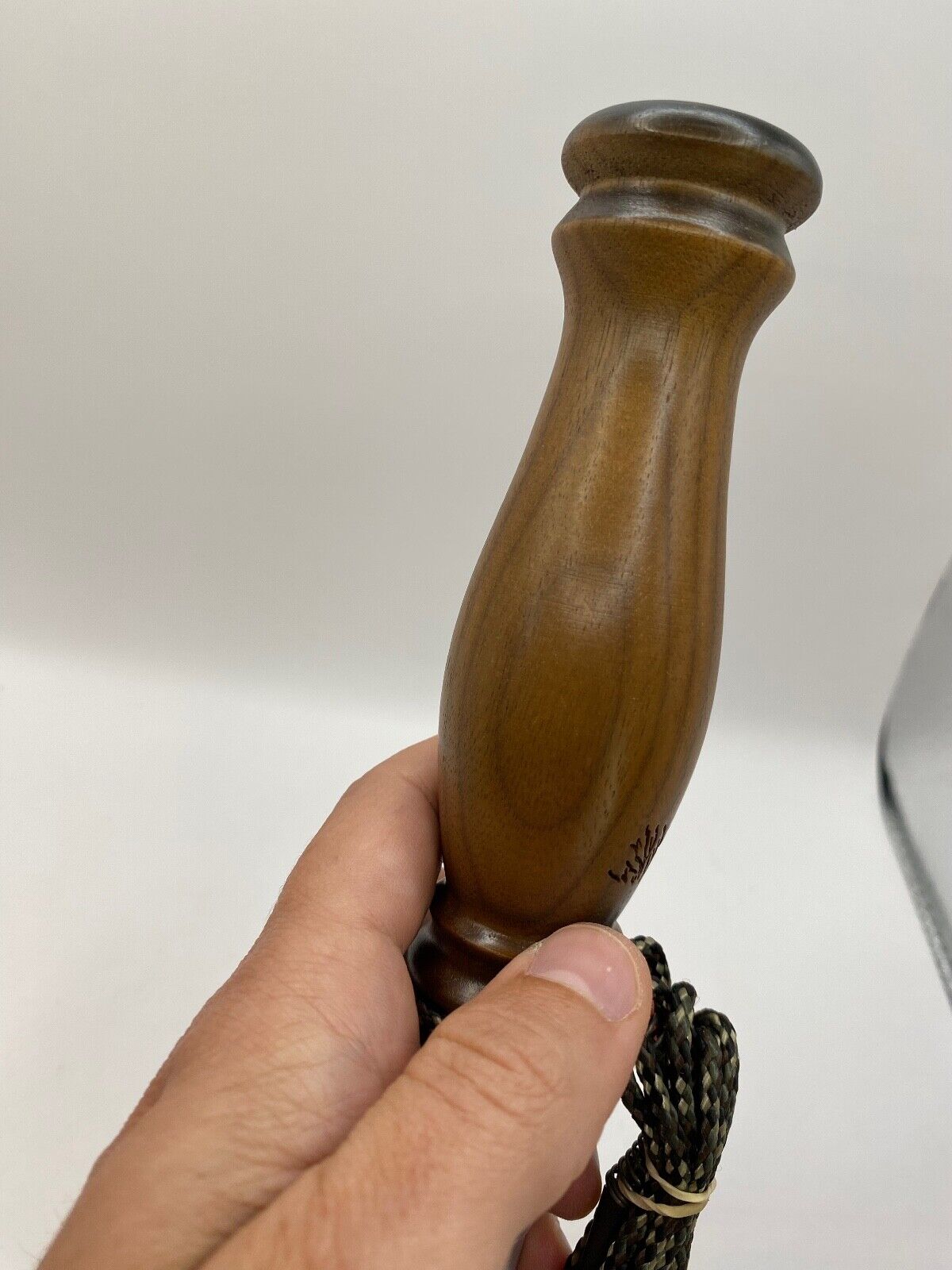 Genuinely Amish Crafted Wooden Elk Bugle Call with Lanyard