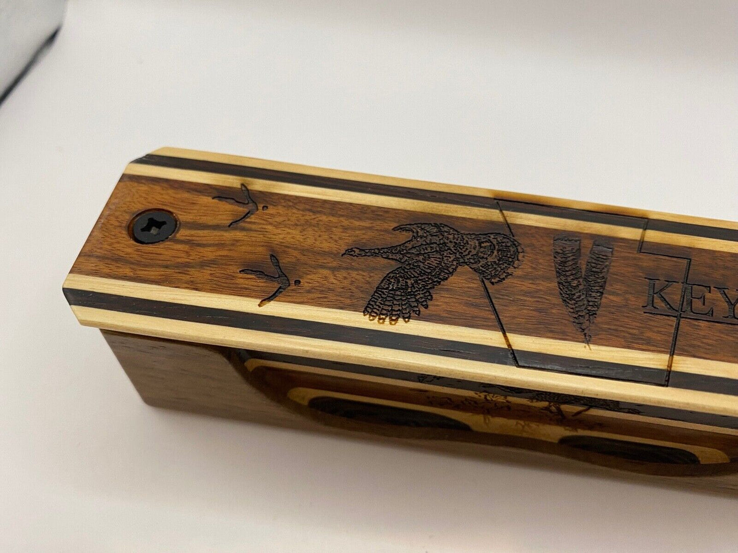 Genuinely Amish Crafted "Keystone Deluxe" Turkey Box Call