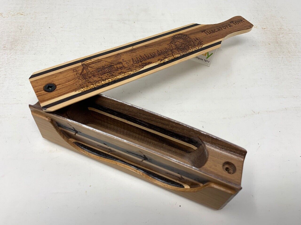 Genuinely Amish Crafted "Tuscarora Tom" Turkey Box Call