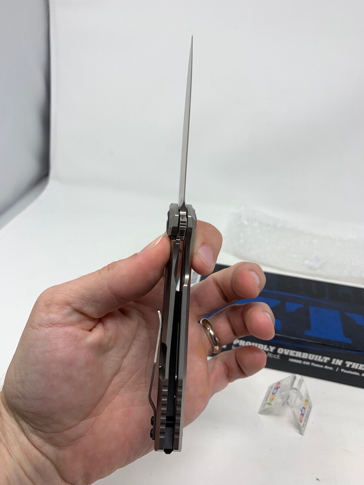 Zero Tolerance ZT 0470 Sinkevich Carbon Fiber Framelock Knife, USA, New In Box!