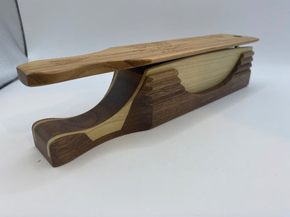 Genuinely Amish Crafted "Handle Half Moon" Turkey Box Call - New, Unused! Wooden