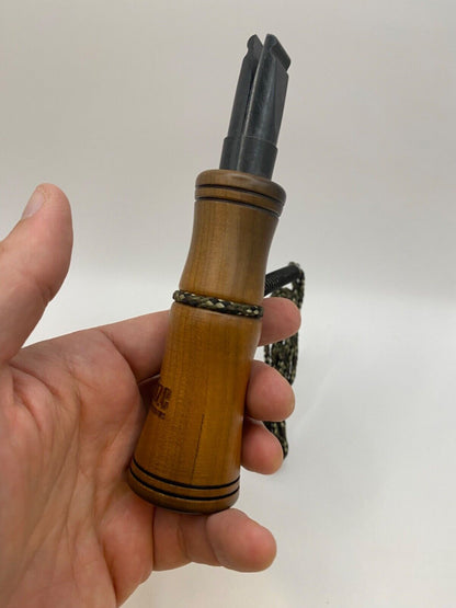 Wooden Amish Crafted Son Rize Crow Call - Big, Full Sound