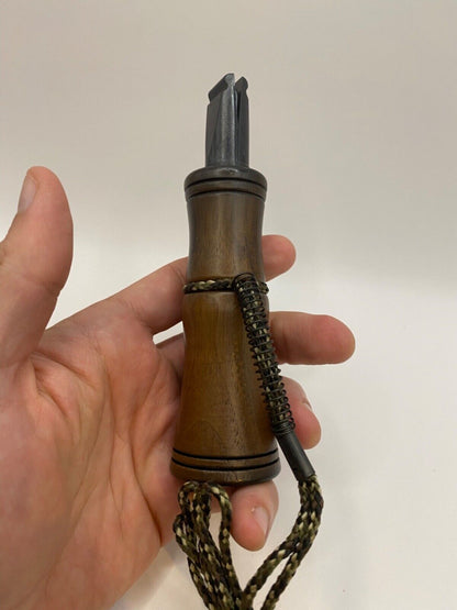 Wooden Amish Crafted Son Rize Crow Call - Big, Full Sound