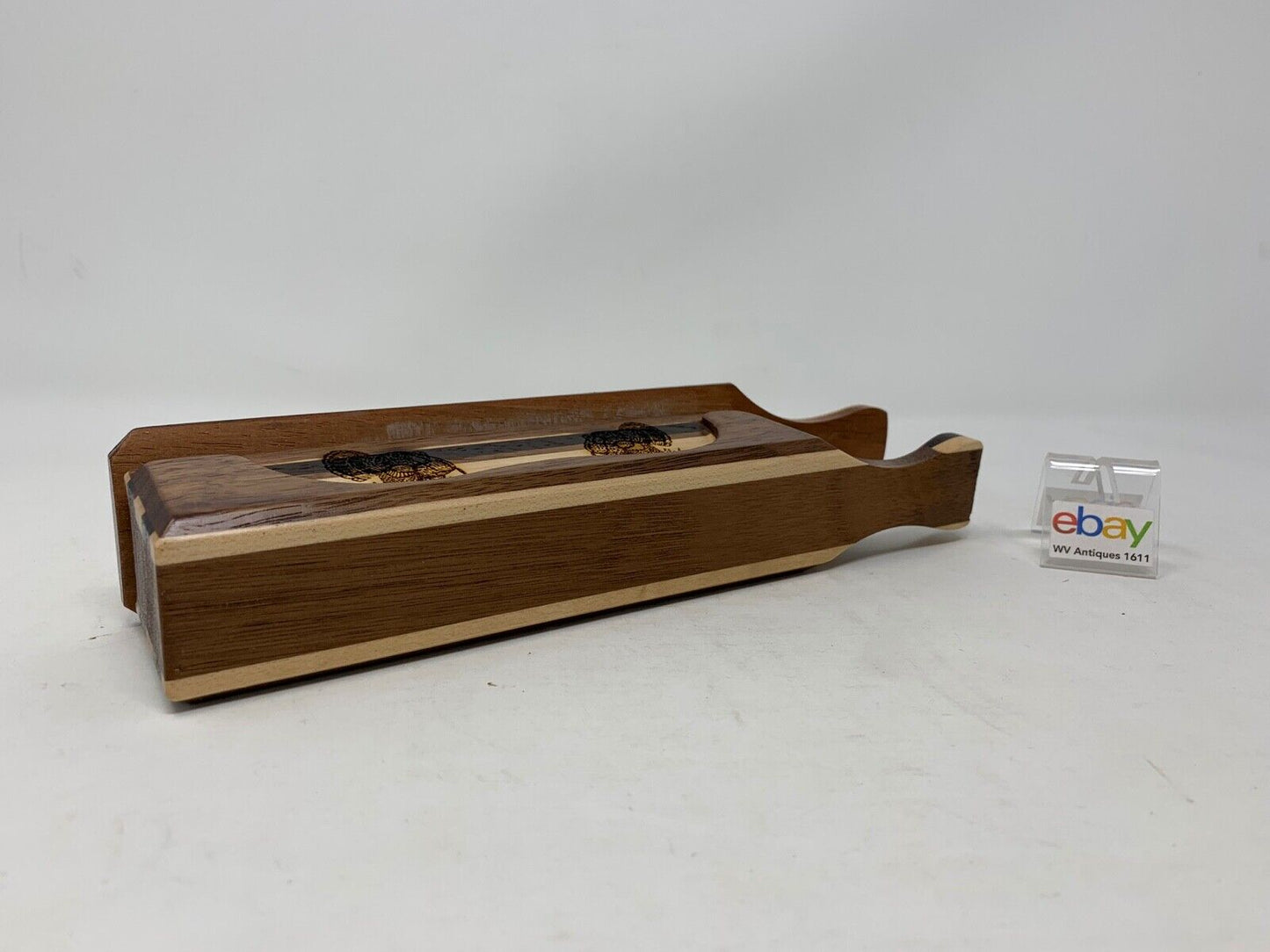 Wooden Amish Crafted "Touch Down" Turkey Box Call