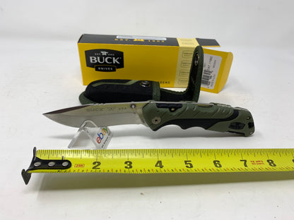 Buck USA 659 Large Pursuit Folding Hunting Knife with Sheath - New In Box! 