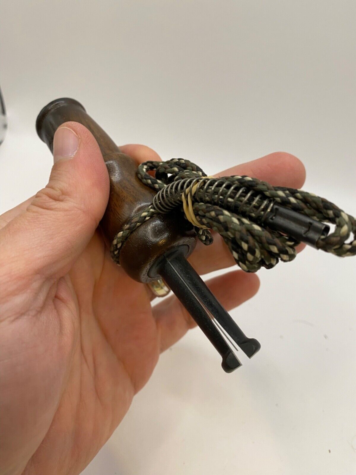 Genuinely Amish Crafted Female Elk Cow Call with Lanyard