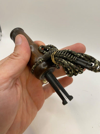 Genuinely Amish Crafted Female Elk Cow Call with Lanyard